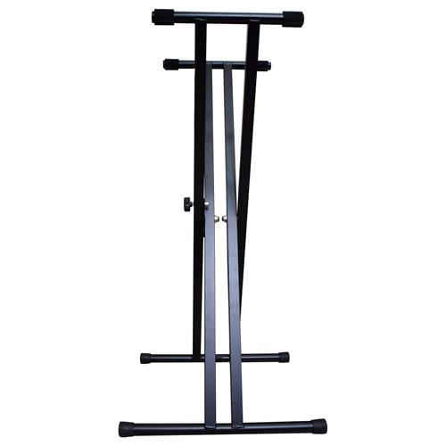 PEDESTAL PARA TECLADO DOBLE X C/2DO NIVEL-KIT COMPLETO