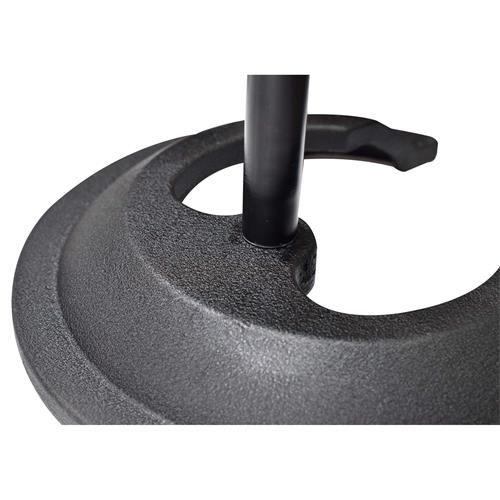 PEDESTAL PARA MICROFONO NEGRO C/BASE C APILABLE - DESC