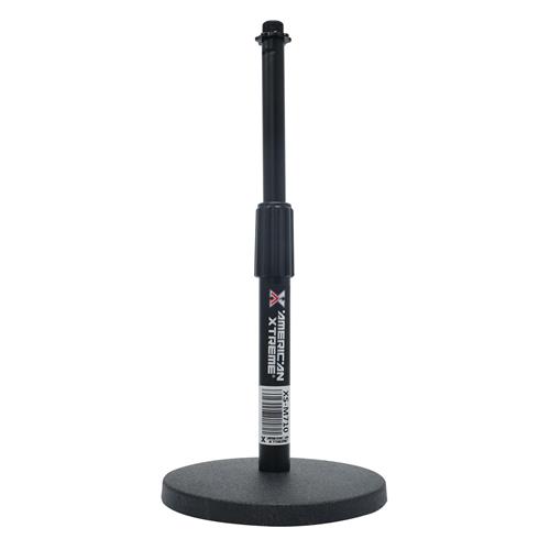 PEDESTAL PARA MICROFONO NEGRO DE MESA