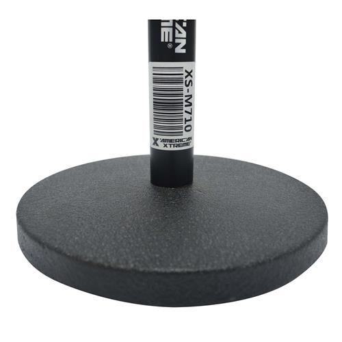 PEDESTAL PARA MICROFONO NEGRO DE MESA