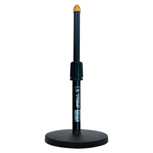 PEDESTAL PARA MICROFONO NEGRO DE MESA
