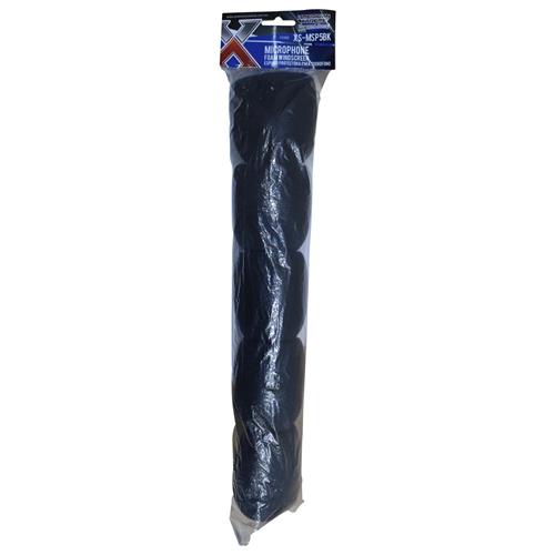 ESPONJA PARA MICROFONO NEGRA X 5P