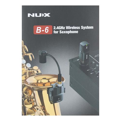 SISTEMA INALAMBRICO 2.4 GHZ XLR PARA SAXOFON