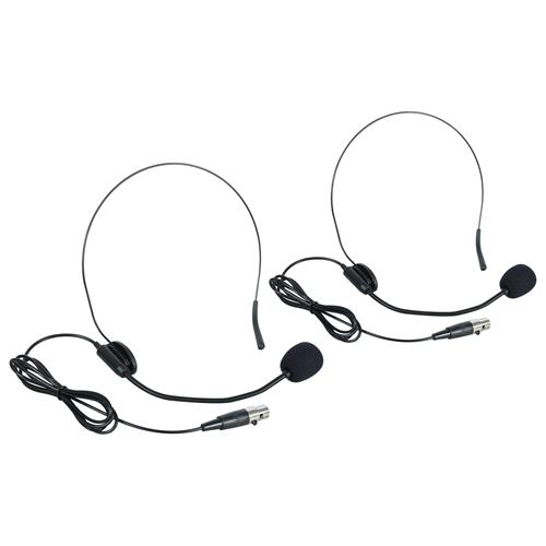 MICROFONO DOBLE UHF CORBATA/DIADEMA AEDO SERIES