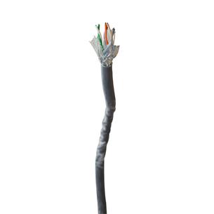 CABLE UTP (FORRADO) X METRO CAT.6 GRIS