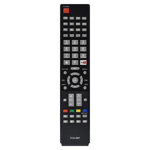 CONTROL REMOTO SMART TV RIVIERA/TEKNO/DIGGIO/INNOVA/DAEWOO C/YOUTUBE - CLA