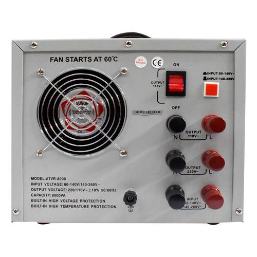 REGULADOR DE VOLTAJE 8000W - DESC