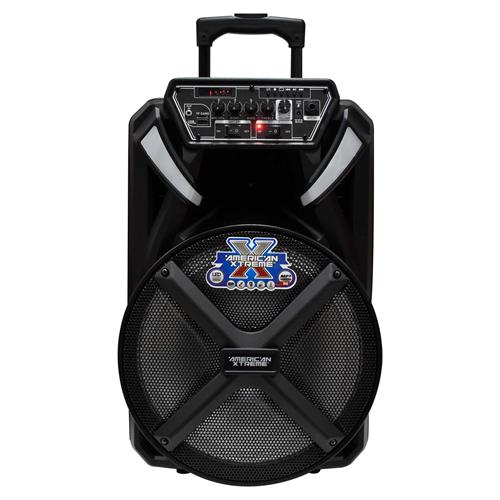 CAJA AMPLIFICADA PORTATIL 12 30000W C/LED - DESC