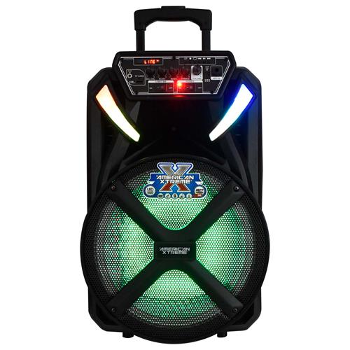 CAJA AMPLIFICADA PORTATIL 12 30000W C/LED - DESC