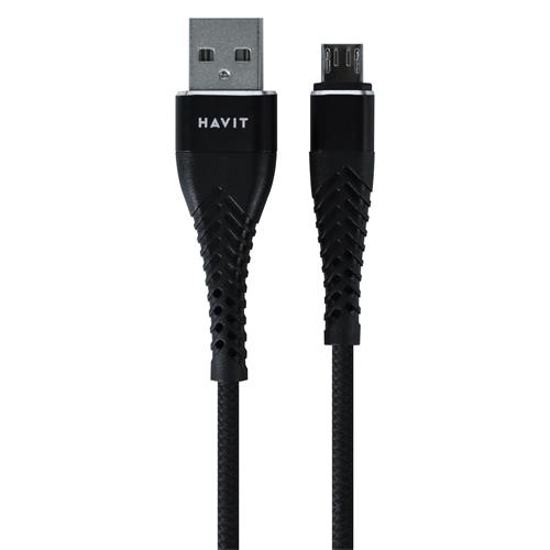 CABLE USB MACHO X MICRO USB NEGRO 1MT