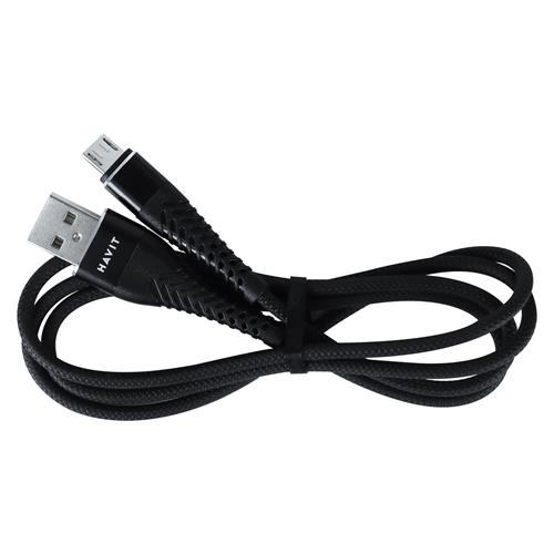 CABLE USB MACHO X MICRO USB NEGRO 1MT