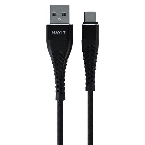 CABLE USB MACHO X TIPO C NEGRO 1MT
