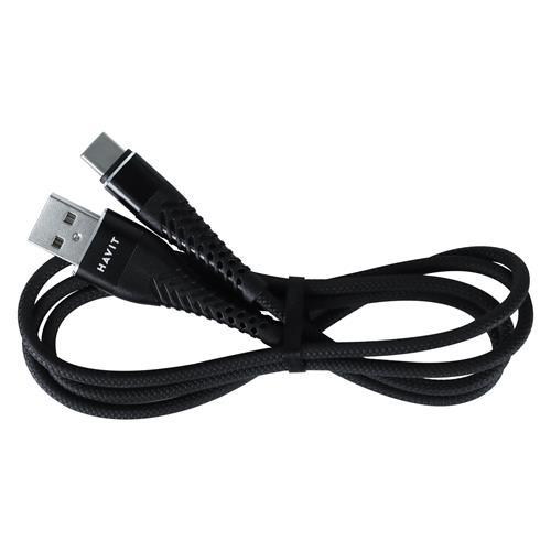 CABLE USB MACHO X TIPO C NEGRO 1MT