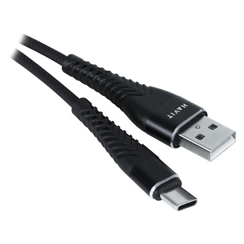 CABLE USB MACHO X TIPO C NEGRO 1MT