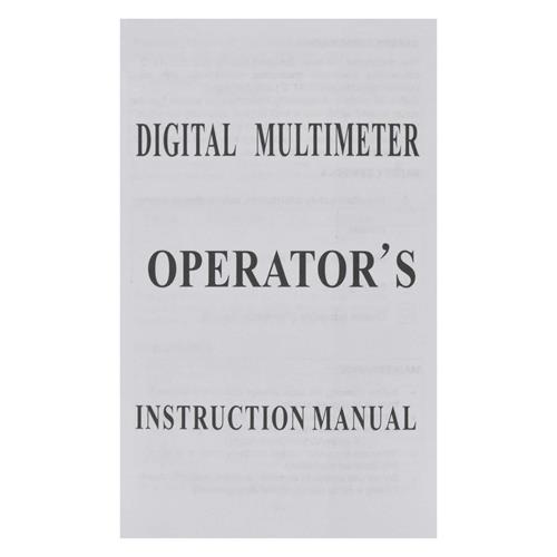 MULTIMETRO DIGITAL C/LUZ