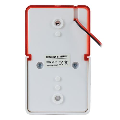 SIRENA CON LUZ ESTROBOSCOPICA 12V - CLA