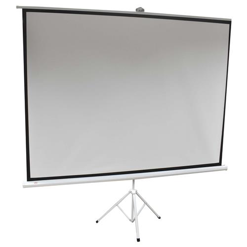 PANTALLA PROYECTOR 100 MANUAL RETRACTIL C/PEDESTAL PISO