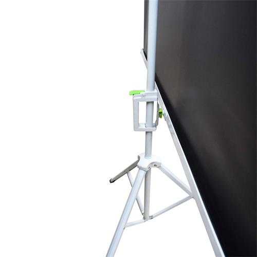 PANTALLA PROYECTOR 100 MANUAL RETRACTIL C/PEDESTAL PISO
