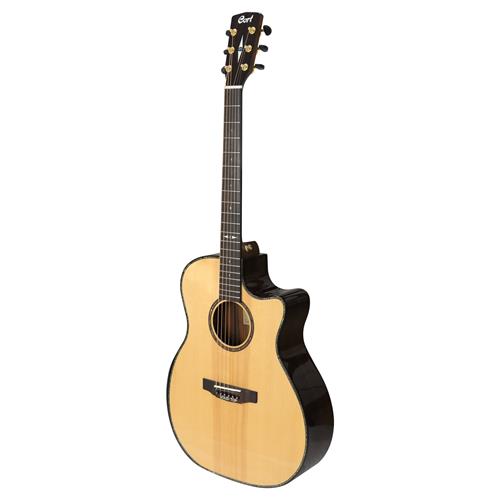 GUITARRA ELECTROACUSTICA GRAND REGAL BISELADA NATURAL