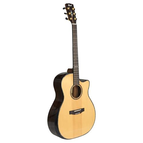 GUITARRA ELECTROACUSTICA GRAND REGAL BISELADA NATURAL