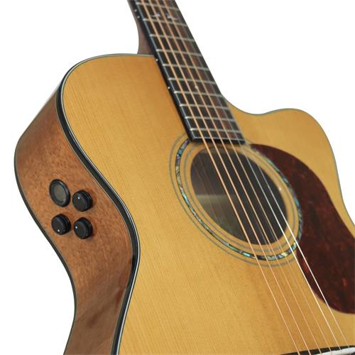 GUITARRA ELECTROACUSTICA GOLD NATURAL