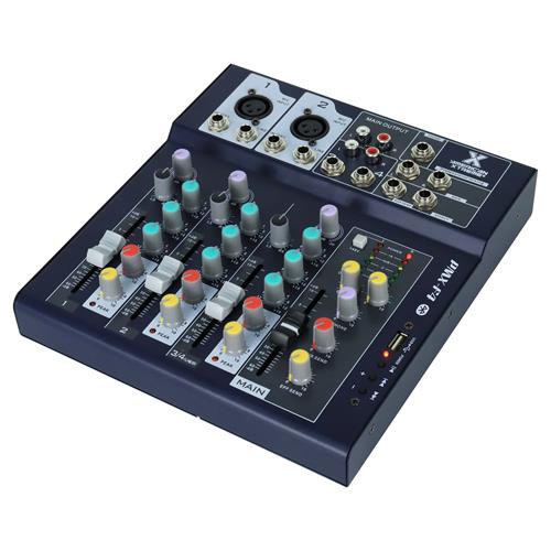 CONSOLA PASIVA 4 CH C/USB/BT