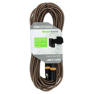 CABLE PARA MICROFONO 1 PLUG CANON X 1 JACK CANON 12MT - CLA