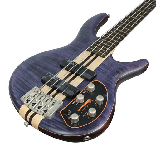 BAJO ELECT. 4 CUERDAS ARTISAN NEGRO AZULADO OPEN PORE
