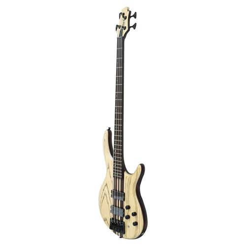 BAJO ELECT. 4 CUERDAS ARTISAN GRABADO NATURAL C/ESTUCHE