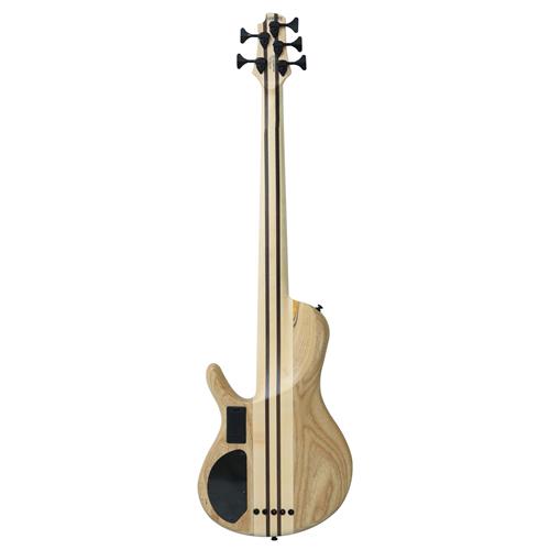 BAJO ELECT. 5 CUERDAS ARTISAN SINGLE-CUT AMBAR OPEN PORE C/ESTUCHE
