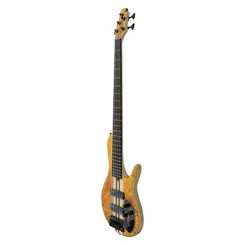 BAJO ELECT. 5 CUERDAS ARTISAN SINGLE-CUT AMBAR OPEN PORE C/ESTUCHE