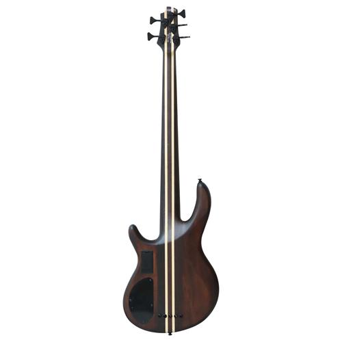 BAJO ELECT. 5 CUERDAS ARTISAN GRABADO NATURAL C/ESTUCHE