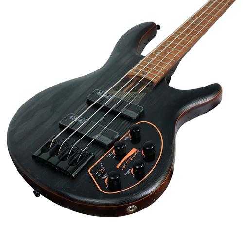 BAJO ELECT. 4 CUERDAS ARTISAN NEGRO TRANS OPEN PORE