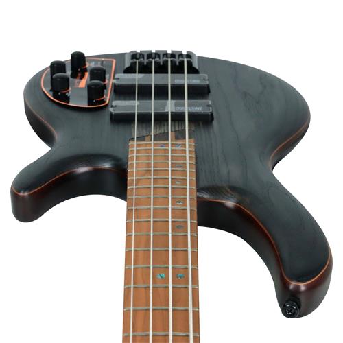 BAJO ELECT. 4 CUERDAS ARTISAN NEGRO TRANS OPEN PORE