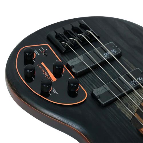BAJO ELECT. 4 CUERDAS ARTISAN NEGRO TRANS OPEN PORE