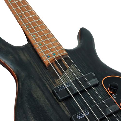 BAJO ELECT. 4 CUERDAS ARTISAN NEGRO TRANS OPEN PORE