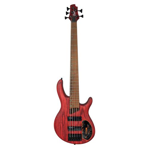 BAJO ELECT. 5 CUERDAS ARTISAN ROJO BURGUNDY OPEN PORE