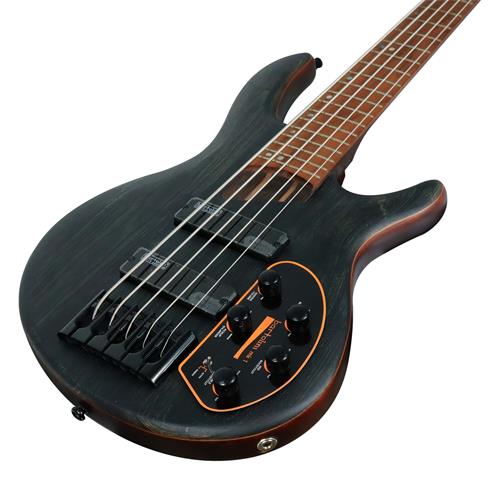 BAJO ELECT. 5 CUERDAS ARTISAN NEGRO TRANS OPEN PORE