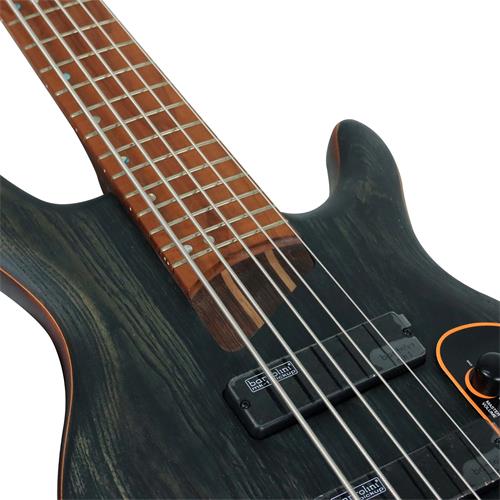 BAJO ELECT. 5 CUERDAS ARTISAN NEGRO TRANS OPEN PORE