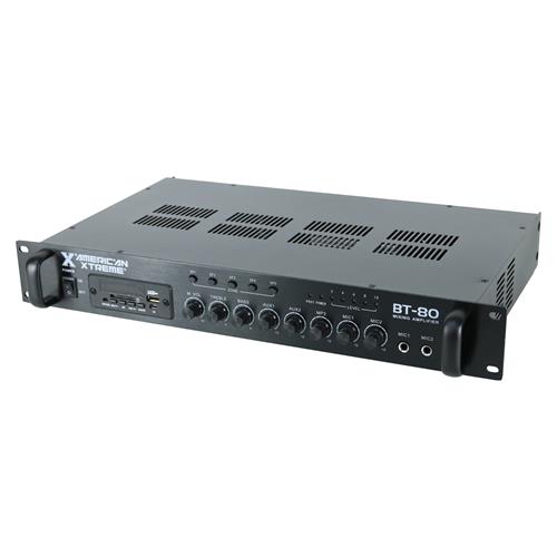 AMPLIFICADOR PERIFONEO USB/SD/FM/BLT 80W