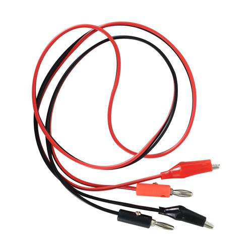 CABLES BANANA-LAGARTO ROJO/NEGRO