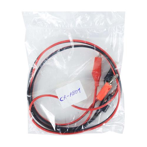 CABLES BANANA-LAGARTO ROJO/NEGRO