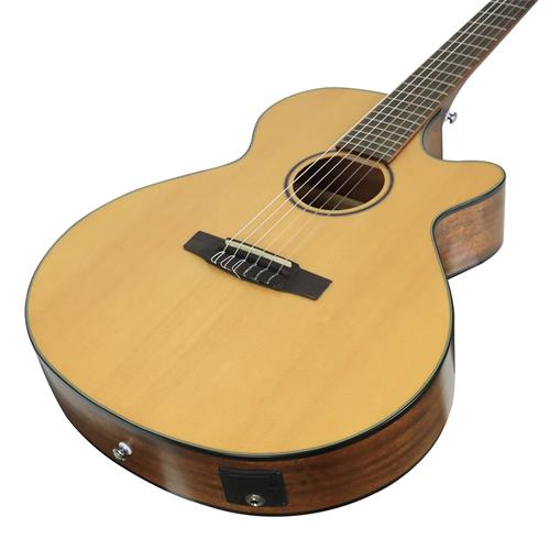 GUITARRA ELECTROCLASICA NATURAL SATINADO