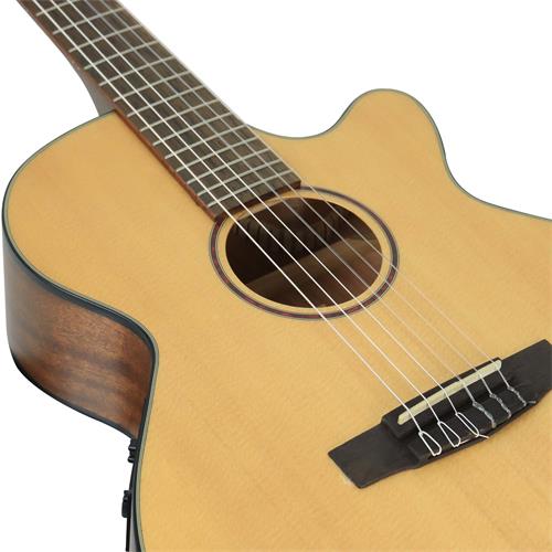 GUITARRA ELECTROCLASICA NATURAL SATINADO