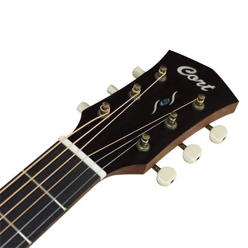 GUITARRA ELECTROACUSTICA CORE NEGRO OPEN PORE CON ESTUCHE DELUXE- DESC