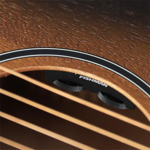 GUITARRA ELECTROACUSTICA CORE NEGRO OPEN PORE CON ESTUCHE DELUXE- DESC