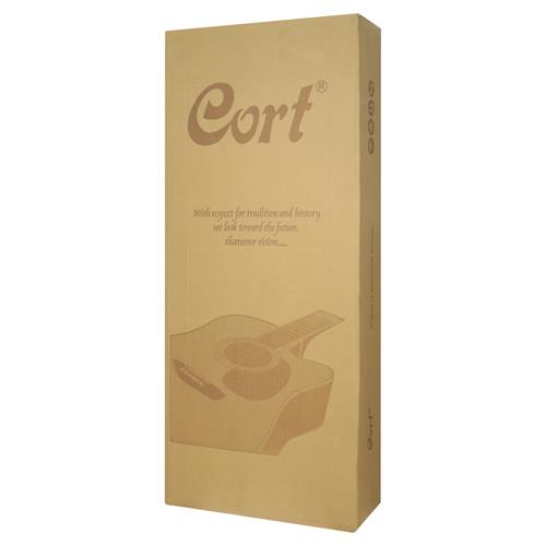 GUITARRA ELECTROACUSTICA CORE NEGRO OPEN PORE CON ESTUCHE DELUXE- DESC