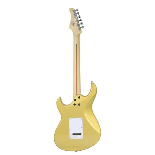 GUITARRA ELECTRICA G CHAMPAGNE DORADO METALICO