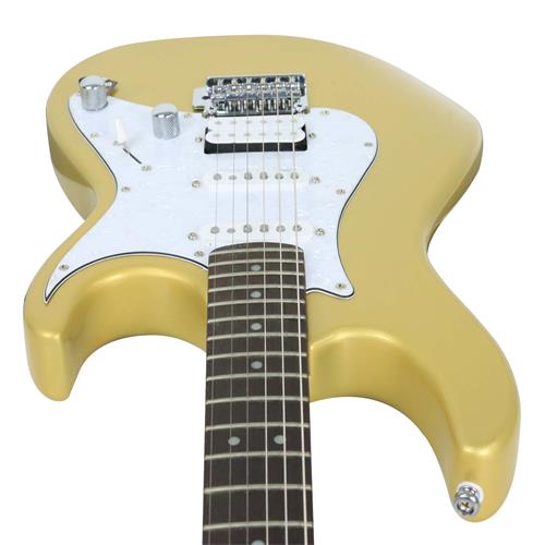 GUITARRA ELECTRICA G CHAMPAGNE DORADO METALICO