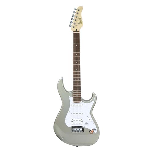 GUITARRA ELECTRICA G PLATEADO METALICO